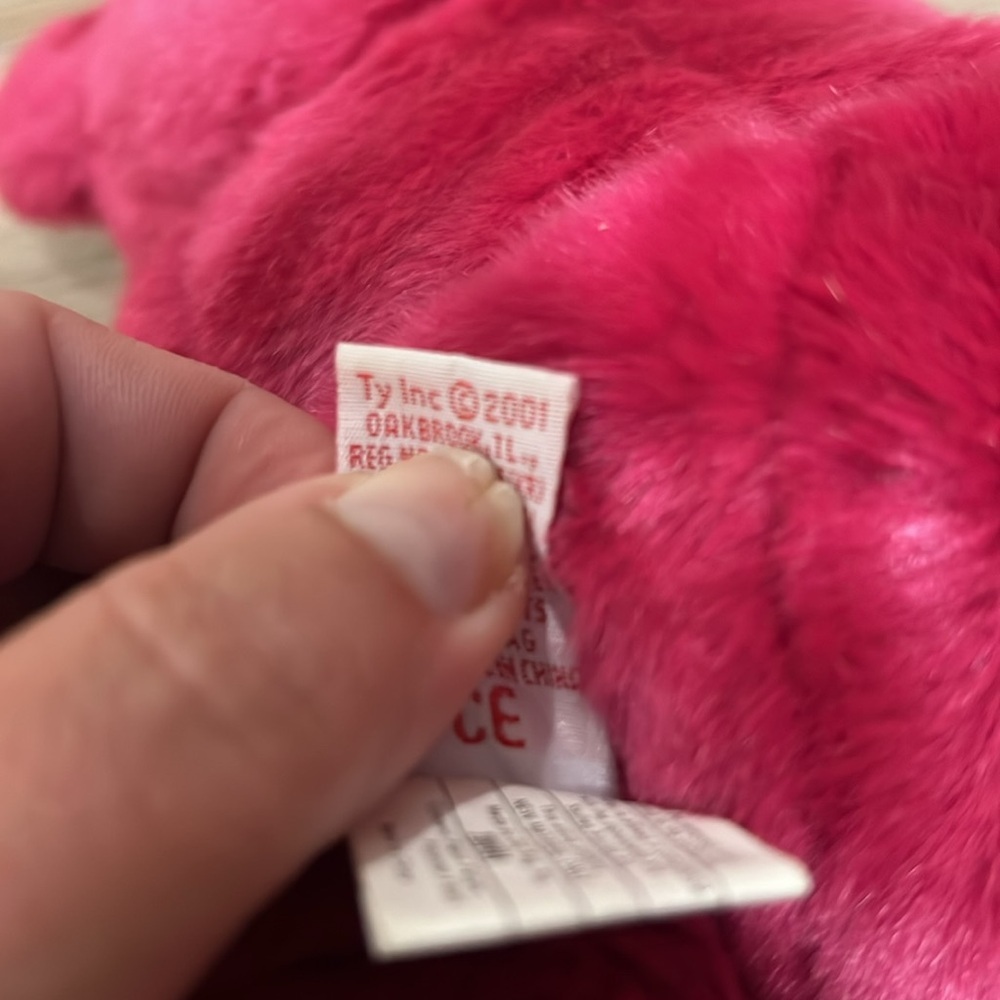 The Beanie Buddies Collection Valentina Bear 14 inches - Picture 8 of 8